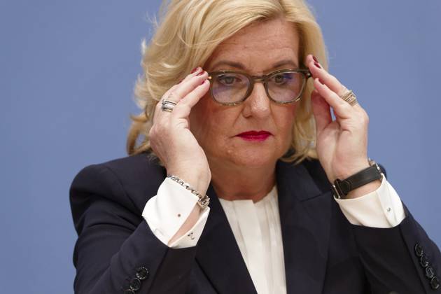 Högl stellt Wehrbericht 2022 vor 2023-03-13, Deutschland, Berlin - Bundespressekonferenz: Eva Högl (SPD), Wehrbeauftragte des Deutschen Bundestags, stellt den Wehrbericht 2022 vor.