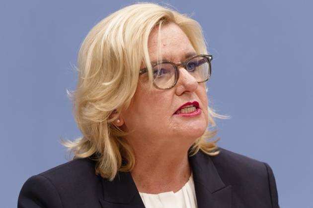 Högl stellt Wehrbericht 2022 vor 2023-03-13, Deutschland, Berlin - Bundespressekonferenz: Eva Högl (SPD), Wehrbeauftragte des Deutschen Bundestags, stellt den Wehrbericht 2022 vor.