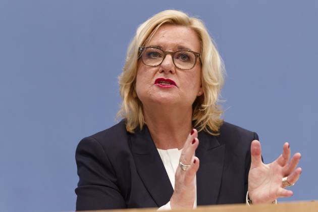 Högl stellt Wehrbericht 2022 vor 2023-03-13, Deutschland, Berlin - Bundespressekonferenz: Eva Högl (SPD), Wehrbeauftragte des Deutschen Bundestags, stellt den Wehrbericht 2022 vor.