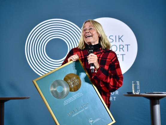 STOCKHOLM 230314 Marie Ledin received the Governments honorary award for numerous contributions to Swedish music exports in 2022 in the Bla Salongen at the Ministry of Foreign Affairs Stockholm Sweden POL x12150x,  Copyright: xCaisaxRasmussenx xTTx MUSIKEXPORTPRISET TTABB0000000000170116
