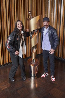 DEUTSCHER FILMPREIS 2023: Bekanntgabe der Nominierungen Katja von Garnier und Vartan Bassil bei DEUTSCHER FILMPREIS 2023: Bekanntgabe der Nominierungen im Kino International am 24.03.2023 in Berlin Copyright: xEventpressxRadkex