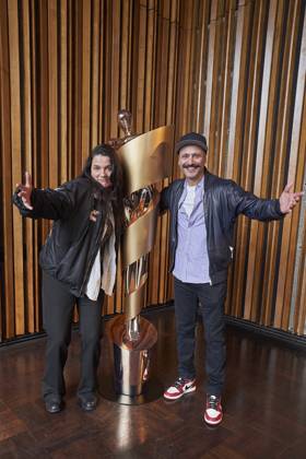 DEUTSCHER FILMPREIS 2023: Bekanntgabe der Nominierungen Katja von Garnier und Vartan Bassil bei DEUTSCHER FILMPREIS 2023: Bekanntgabe der Nominierungen im Kino International am 24.03.2023 in Berlin Copyright: xEventpressxRadkex