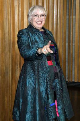 Claudia Roth bei der Bekanntgabe der Nominierungen für den Deutschen Filmpreis 2023 im Kino International. Berlin, 24.03.2023