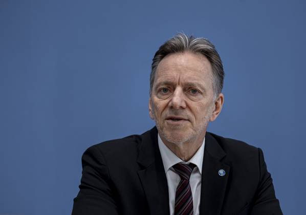 Berlin, Bundespressekonferenz: Polizeiliche Kriminalstatistik 2022 Holger MâˆöÂºnch, PrâˆöÂßsident des Bundeskriminalamtes (BKA) in der Bundespressekonferenz in Berlin, 30.03.2023. Berlin Deutschland