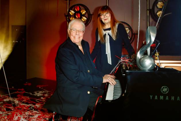GEMA MusikautorInnenpreis 2023 Christian Bruhn und Katja Ebstein beim 14. GEMA MusikautorInnenpreis im Ritz Carlton am 30.03.2023 in Berlin. Copyright: xEventpressxKochanx