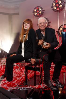 GEMA MusikautorInnenpreis 2023 Christian Bruhn und Katja Ebstein beim 14. GEMA MusikautorInnenpreis im Ritz Carlton am 30.03.2023 in Berlin. Copyright: xEventpressxKochanx