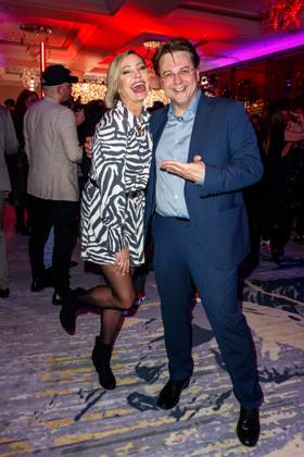 GEMA MusikautorInnenpreis 2023 Tanja Lasch und Marcus Zander beim 14. GEMA MusikautorInnenpreis im Ritz Carlton am 30.03.2023 in Berlin. Copyright: xEventpressxKochanx