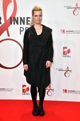 Sandra Fink beim 14. Deutschen Musikautor*innenpreis der GEMA 2023 im Hotel The Ritz-Carlton. Berlin, 30.03.2023