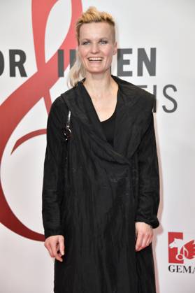 Sandra Fink beim 14. Deutschen Musikautor*innenpreis der GEMA 2023 im Hotel The Ritz-Carlton. Berlin, 30.03.2023
