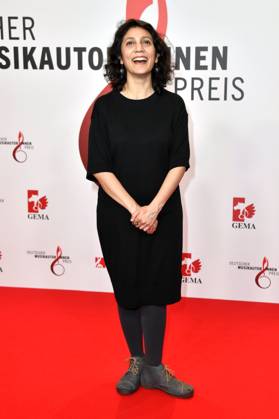 Farzia Fallah beim 14. Deutschen Musikautor*innenpreis der GEMA 2023 im Hotel The Ritz-Carlton. Berlin, 30.03.2023