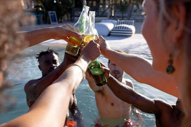 Happy diverse friends having party by swimming pool, making a toast Happy diverse friends having party by swimming pool, making a toast. Spending quality time, lifestyle, friendship, summertime and vacation concept., model released, , property released, Cape Town, South Africa, 21.02.2023, 3976715.jpg, people,happy,diverse,friend,swimming pool,making,toast,spending,quality time,lifestyle,party,friendship,summertime,vacation,concept,young,fun,holiday,person,leisure,happiness,together,smile,adult,cheerful,beautiful,summer,celebration,friends,portrait,smiling,cute,attractive,joy,swimming,pool,quality,time Young Adult,Woman,Female,White,Black,Multiracial,Mid Adult,Man,Male