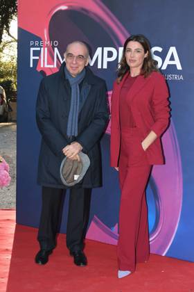Rome , Casa del Cinema Film Enterprise Award 2023 , In the photo: Giuseppe Tornatore Luisa Ranieri  Copyright: xVincenzoxLandix xipa-agency.netx xVincenzoxLandix IPA_IPA37267325