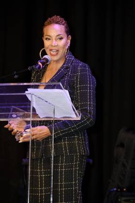 April 15, 2023, Philadelphia, Pennsylvania, U.S: April 15, 2023, Philadelphia PA- Legendary grammy nominated rapper and actress, MC LYTE, was presented with the Women of Excellence legend award at the WDAS Women of Excellence luncheon which was held at LIVE! Casino and Hotel Philadelphia PA Philadelphia U.S. - ZUMArf1_ 20230415_zaf_rf1_001 Copyright: xRickyxFitchettx