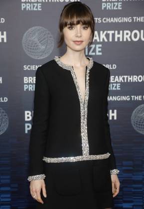 9th Annual Breakthrough Prize Ceremony at the Academy Museum of Motion Pictures. Featuring: Lily Collins Where: Los Angeles, California, United States When: 16 Apr 2023 Credit: Faye s Vision Cover Images Copyright: xx 52620261 EDITORIAL USE ONLY. NOT FOR USE BY NEWSPAPERS BASED IN THE UK.