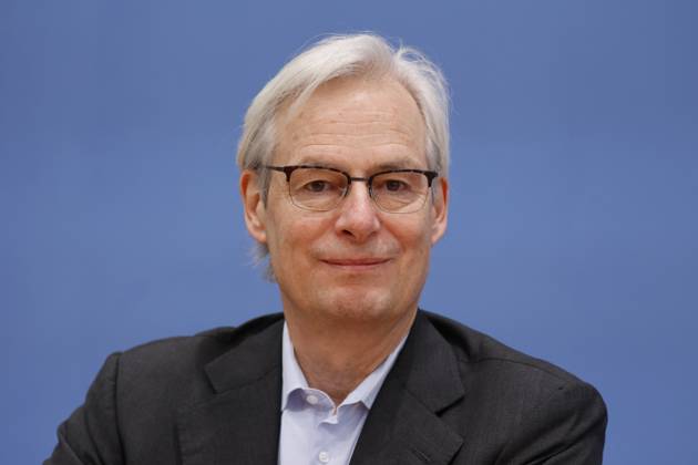 Thomas Heimer , Deutschland, Berlin, Bundespressekonferenz, Thema: Veröffentlichung des Prüfberichts zur Berechnung der deutschen Treibhausgasemissionen für das Jahr 2022