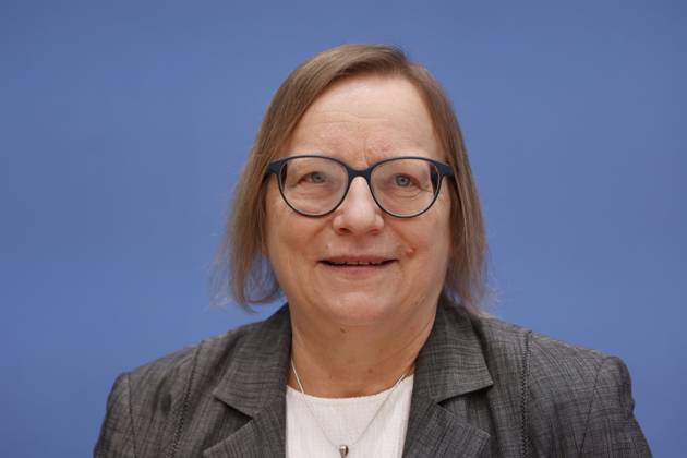 Barbara Schlomann, Deutschland, Berlin, Bundespressekonferenz, Thema: Veröffentlichung des Prüfberichts zur Berechnung der deutschen Treibhausgasemissionen für das Jahr 2022