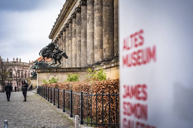 Berlin Mitte, Museumsinsel: Altes Museum - 18.04.2023 Berlin Museumsinsel
