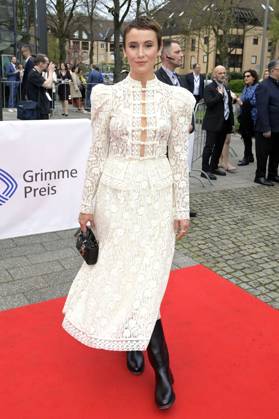 Peri Baumeister bei der 59. Verleihung des Grimme Preises 2023 im Theater der Stadt Marl. Marl, 21.04.2023