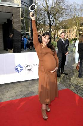 Almila Bagriacik bei der 59. Verleihung des Grimme Preises 2023 im Theater der Stadt Marl. Marl, 21.04.2023