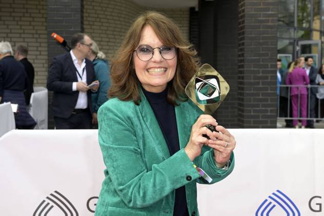 Caroline Link bei der 59. Verleihung des Grimme Preises 2023 im Theater der Stadt Marl. Marl, 21.04.2023