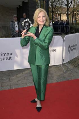 Maren Kroymann bei der 59. Verleihung des Grimme Preises 2023 im Theater der Stadt Marl. Marl, 21.04.2023