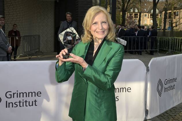 Maren Kroymann bei der 59. Verleihung des Grimme Preises 2023 im Theater der Stadt Marl. Marl, 21.04.2023