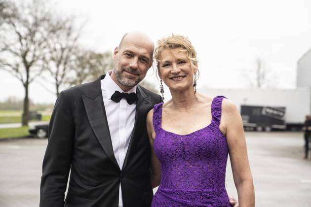 Goldene Sonne 2023 von Sonnenklar.TV in Kalkar Heike Henkel, ehemalige Hochspringerin mit Ehemann und Ex-Zehnkämpfer Paul Meier;Goldene Sonne 2023 von Sonnenklar.TV in Kalkar Heike Henkel, ehemalige Hochspringerin mit Ehemann und Ex-Zehnkämpfer Paul Meier, Kalkar Nordrhein-Westfalen Deutschland Wunderland Kalkar