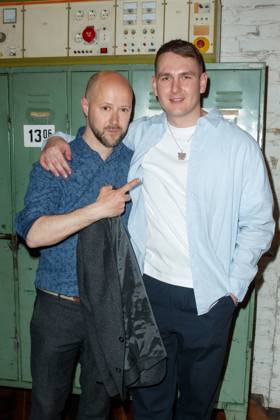 Nominiertenabend des Deutschen Filmpreises Lola 2023 Fabian Gasmia und Luvre47 beim Nominiertenabend des Deutschen Filmpreises Lola 2023 in der Fabrik 23 am 22.04.2023 in Berlin. Copyright: xEventpressxKochanx