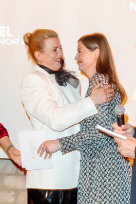 Nominiertenabend des Deutschen Filmpreises Lola 2023 Jördis Triebel und Alexandra Maria Lara beim Nominiertenabend des Deutschen Filmpreises Lola 2023 in der Fabrik 23 am 22.04.2023 in Berlin. Copyright: xEventpressxKochanx