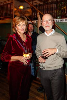 Nominiertenabend des Deutschen Filmpreises Lola 2023 Ulrike Kriener und Jakob Claussen beim Nominiertenabend des Deutschen Filmpreises Lola 2023 in der Fabrik 23 am 22.04.2023 in Berlin. Copyright: xEventpressxKochanx