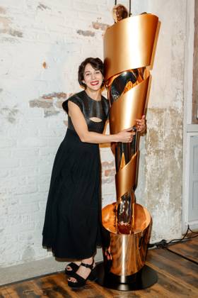 Nominiertenabend des Deutschen Filmpreises Lola 2023 Zar Amir Ebrahimi beim Nominiertenabend des Deutschen Filmpreises Lola 2023 in der Fabrik 23 am 22.04.2023 in Berlin. Copyright: xEventpressxKochanx