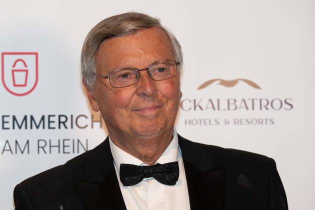 Laudator Wolfgang BOSBACH, Politiker, CDU, Die Goldene Sonne 2023, am 22.04.2023 im Wunderland Kalkar,