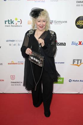 Eva Jacob bei der Verleihung der Goldenen Sonne 2023 während der Sonnenklar.TV Gala im Wunderland Kalkar. Kalkar, 22.04.2023