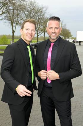 Neon bei der Verleihung der Goldenen Sonne 2023 während der Sonnenklar.TV Gala im Wunderland Kalkar. Kalkar, 22.04.2023