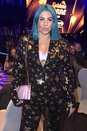 Kate Merlan bei der Verleihung der Goldenen Sonne 2023 während der Sonnenklar.TV Gala im Wunderland Kalkar. Kalkar, 22.04.2023