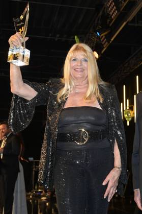 Marlene Charell bei der Verleihung der Goldenen Sonne 2023 während der Sonnenklar.TV Gala im Wunderland Kalkar. Kalkar, 22.04.2023