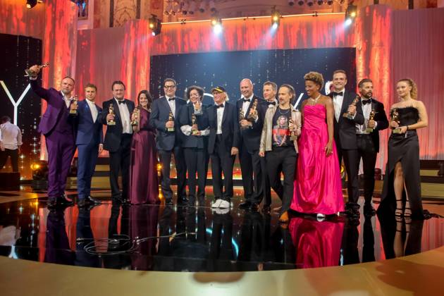 RECORD DATE NOT STATED 22.04.2023, Wiener Hofburg, ROMY - Film- u. TV-Preis, Gala-Verleihung des Fernseh-Preises von ORF u. KURIER im Bild: All Stars - Gruppenbild, ROMY - Film- u. TV-Preis