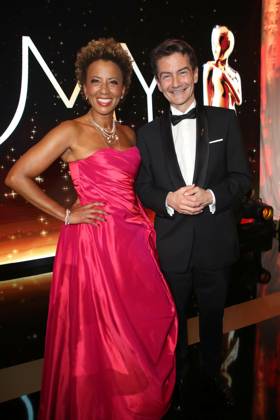 RECORD DATE NOT STATED 22.04.2023, Wiener Hofburg, ROMY - Film- u. TV-Preis, Gala-Verleihung des Fernseh-Preises von ORF u. KURIER im Bild: Arabella Kiesbauer, Roland Weißmann -ORF Generaldirektor, ROMY - Film- u. TV-Preis