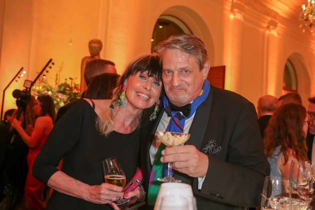 RECORD DATE NOT STATED 22.04.2023, Wiener Hofburg, ROMY - Film- u. TV-Preis, Gala-Verleihung des Fernseh-Preises von ORF u. KURIER im Bild: Dieter Chmelar, Brigitte Chmelar, ROMY - Film- u. TV-Preis