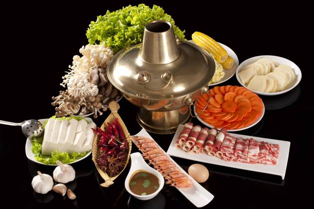 Close-up of Chinese hot-pot Beijing China Copyright: xQiexFengx bji02810018