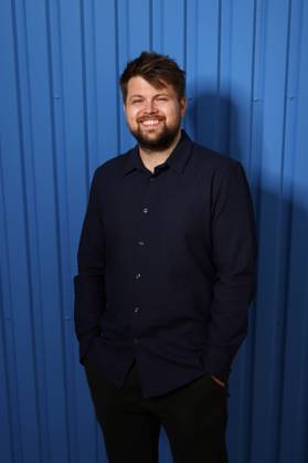 Journalist Bent Freiwald (Das Leben des Brain) bei der Wahl zu den Goldenen Bloggern 2023 im Rudas Club. Düsseldorf, 24.04.2023 NRW Deutschland Copyright: xChristophxHardtx