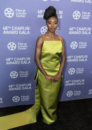 NY: 48th Chaplin Award Gala Honoring Viola Davis Jayme Lawson wearing dress by Prada attends the 48th Chaplin Award Gala honoring Viola Davis at Alice Tully Hall New York New York United States Copyright: LevxRadin