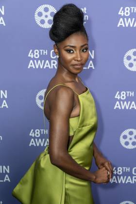 NY: 48th Chaplin Award Gala Honoring Viola Davis Jayme Lawson wearing dress by Prada attends the 48th Chaplin Award Gala honoring Viola Davis at Alice Tully Hall New York New York United States Copyright: LevxRadin