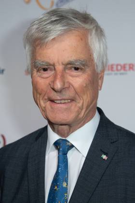 Ulf MERBOLD, Astronaut, Roter Teppich, Red Carpet Show, Ankunft, arrival, Die Goldene Sonne 2023, am 22.04.2023 im Wunderland Kalkar,