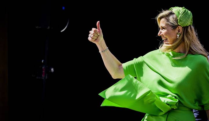 Bilder des Jahres 2023, Entertainment 04 April Entertainment Themen der Woche KW17 Entertainment Bilder des Tages ROTTERDAM - Queen Maxima during the celebration of King s Day in Rotterdam. The visit marked the tenth anniversary of Willem-Alexander s reign. ANP REMKO DE WAAL netherlands out - belgium out  Copyright: xx x467978319x originalFilename: 467978319.jpg