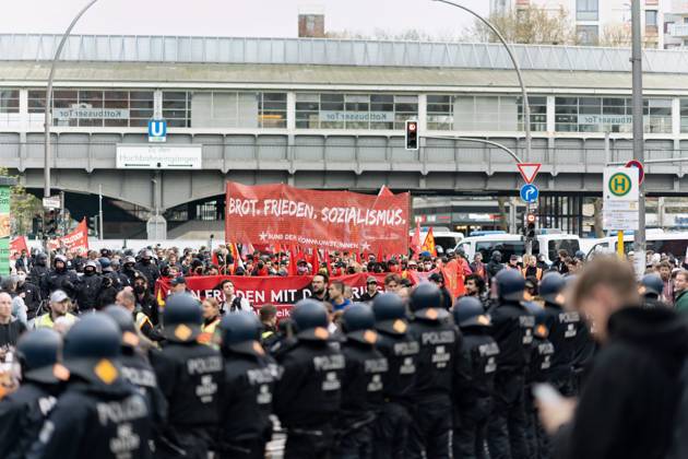 01.05.2023,Berlin,Deutschland,Tag der Arbeit,Impressionen von der Revolutionären 1. Mai-Demo am Kottbusser Tor.