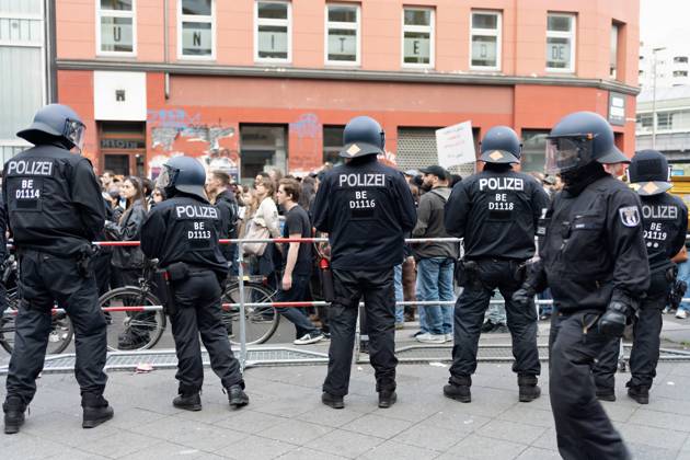 01.05.2023,Berlin,Deutschland,Tag der Arbeit,Impressionen von der Revolutionären 1. Mai-Demo am Kottbusser Tor.