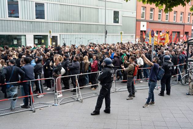01.05.2023,Berlin,Deutschland,Tag der Arbeit,Impressionen von der Revolutionären 1. Mai-Demo am Kottbusser Tor.