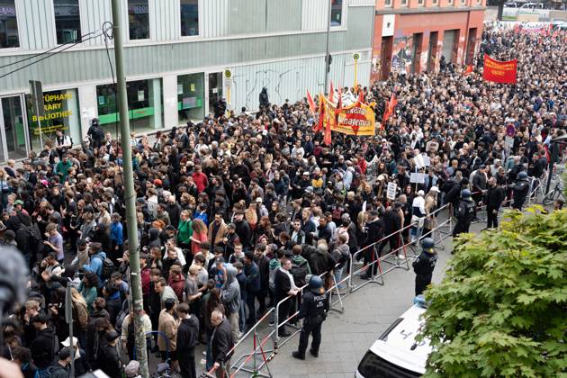 01.05.2023,Berlin,Deutschland,Tag der Arbeit,Impressionen von der Revolutionären 1. Mai-Demo am Kottbusser Tor.