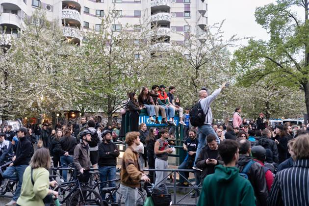 01.05.2023,Berlin,Deutschland,Tag der Arbeit,Impressionen von der Revolutionären 1. Mai-Demo am Kottbusser Tor.